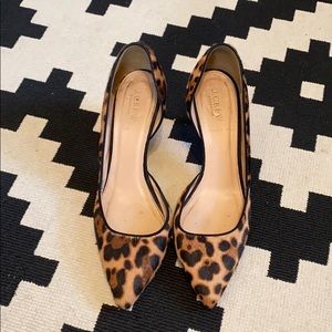 J.Crew Valentina leopard pumps 9